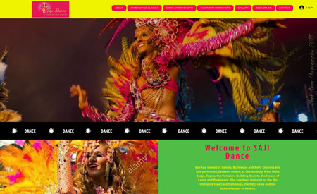 Saji Dance: Saji approached us needing a design refresh. She wanted the site to be vibrant, colourful and fit the brazilian theme. Saji also wanted to introduce online bookings for her dance classes as it was all manual and offline currently.

We launched a fresh new design with online booking & class management for Saji. The client and her students were very happy with the end result. 