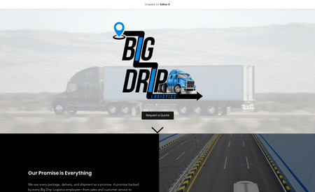 Big Drip Logistics (Editor X): 