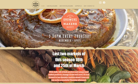 Bermi Markets: Website promoting local farm market