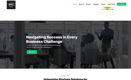 Sibro Solution : Created the website from scratch 