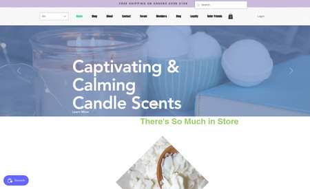 Misty Scents Candle shop: Redesign All their webpages, add filters to easily find products by color, sizes, product categories and more. Use a fun site with existing & stock photos.