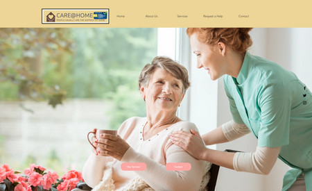 Old People Care Website: 