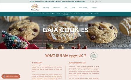 GAIA Cookies : Complete design
