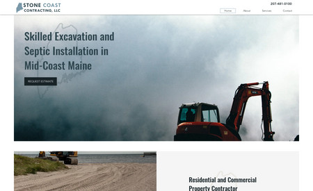 Stone Coast Contracting: New website