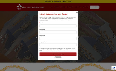 Lanai Culture & Heritage Center: 
