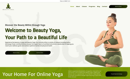 Beauty Yoga: Online Yoga