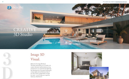 3dgraphics: Website Design for 3D Designer