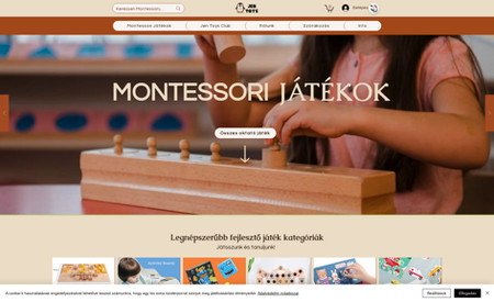 Jen Toys: Jen Toys Shop - an online store specializing in educational Montessori toys. With robust SEO, the site boasts excellent visibility on Google, attracting an average of 1000 organic visitors monthly. Metrics consistently rise each month, showcasing an above-average conversion rate and longer user engagement compared to similar websites.