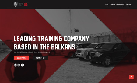Balkan Security Academy: Zenith Digital redesigned an old, broken Wordpress website for a security agency in the Balkans. The trust factor and number of qualified interactions has drastically increased because of our state of the art work.