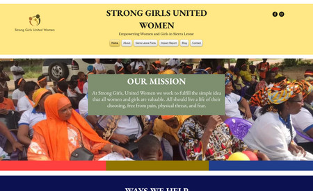 Strong Girls, United: Empowering Women and Girls in Sierra Leone