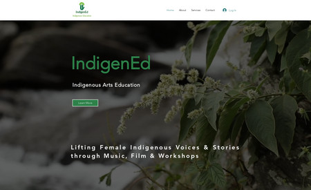 IndigenEd: basic website redesign