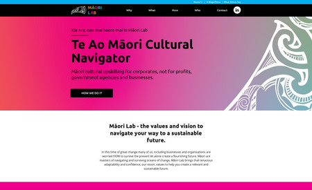 Maori Lab: Fast custom Wix website using our Starter Website & Marketing Combo. The client required a refresh and FAST. We transferred all her content from her self-made Squarespace to WIX.