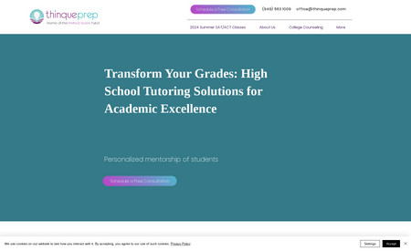 Thinqueprep: ThinquePrep specializes in the personalized mentorship of students and their families through the entire college preparation process and beyond.