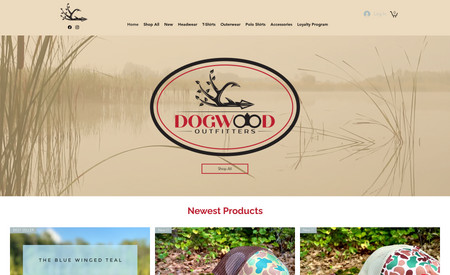 Dogwood Outfitters : Apparel e-commerce store. Redesigned the website and adjusted product landing pages.