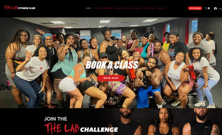 The Lab Fitness: the Lab Fitness is an advanced Website. This client came to us asking for a redesign website and we were happy to help! We were able to carefully craft their vision, including internal course and members area as well as connecting an app through wix that will help serve their clientele!