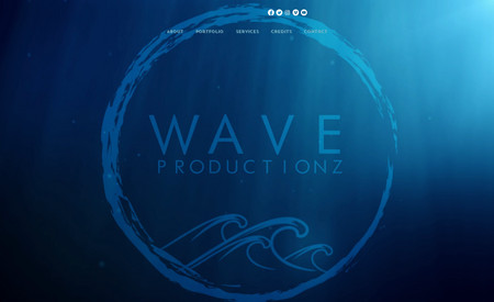 Wave Productionz: Completed design for this