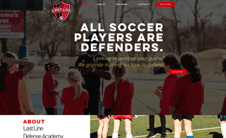 Last Line Defense Academy: Last Line Defense Academy teaches soccer players defensive skills through 1-on-1 training, small group lessons, and camps. All players are defenders but most don't work on improving their defensive skills.