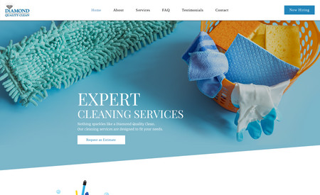 Diamond Quality: Cleaning services designed to help provide and maintain a clean and healthy environment.  We customize each of our cleaning plans to fit your space.