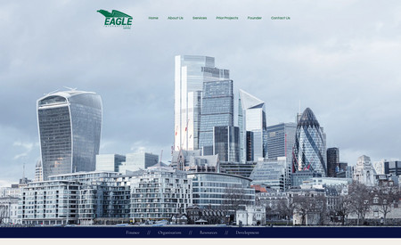 Eagle International Capital: We designed the logo, developed the business brand and website for our clients at Eagle International Capital. It was a great project to work on and we still do regular monthly website updates for our client. 