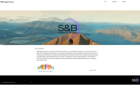 S&B Legacy Group: We can build your corporate website no problem.