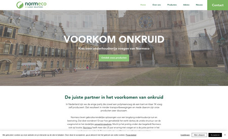 Normeco: Logo - Huisstijl - Brandbook - Website - Signing - Promotie - Verpakkingen - Beursstands - Campagnes