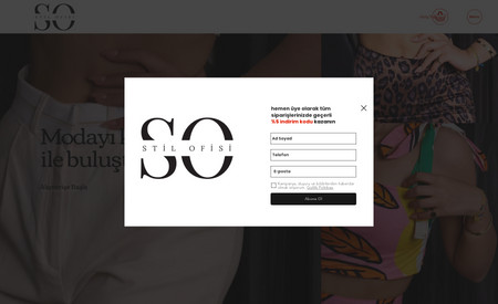 Stil Ofisi: In this project, we created an e-commerce site for a nationally serving women's clothing boutique store.