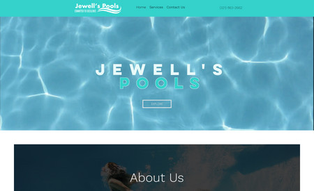 Jewell's Pools: We designed, built, created content, and developed SEO strategies for this client to help them generate more leads.