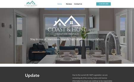 Coast & Host: Complete design and listing