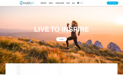 Live Fit 365 Website design & Development
