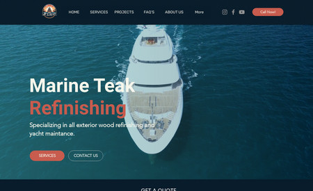 JP's Yacht Services: Introducing our $99 Intro to Website bundle, paired with our $50 per month hosting plan. This affordable package offers small companies a functional website complete with SEO optimization. While it may not boast extravagant features, it ensures proper functionality and includes a brand-new logo. We will integrate booking and merchandise later on! 