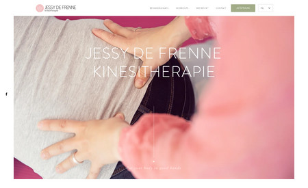 Jessy De Frenne: Refonte de site