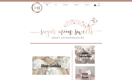 Sugar Moon Sweets: Sugar Moon Sweets is a cookie dream come true created by self-described “obsessed” baker, confectioner, and decorator. Sugar Moon Sweets welcomes any request for your cookie needs.