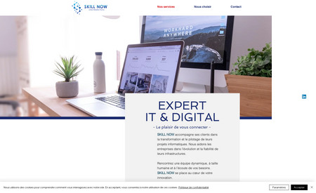 Skill Now: Skill Now é uma empresa de recrutamento focado nas empresa de TI e gestão de projetos.

Criação do logo, identidade visual e website, realizados pela Guglotê.