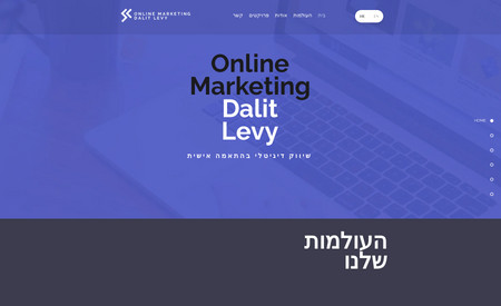 Online Marketing: The agency's website
