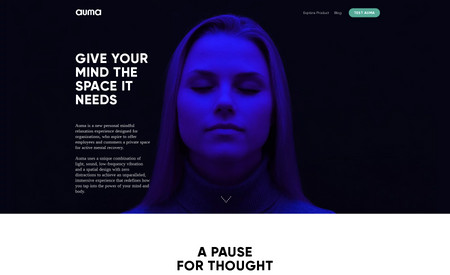 Auma Space: A unique startup project with a mindful client! The project included SEO and a visually attractive one-pager for a small company. Web design and development with SEO friendly design and mobile optimisation. 