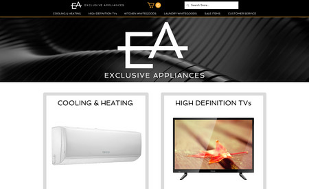 Exclusive Appliances: Online home appliances store