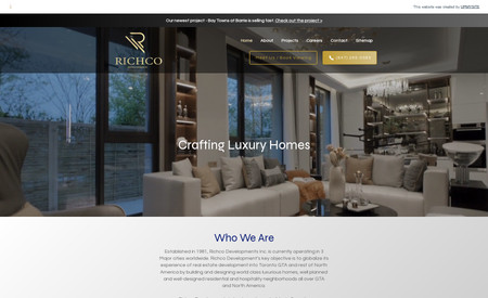 Richco Developments: Luxury Home Development Company in Mississauga, Ontario, Canada.
