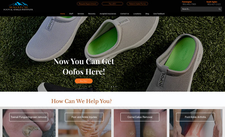 Wasatch Foot & Ankle: We helped this Podiatry clinic open and fill up their second location. We run Google ads and Facebook ads and have their SEO optimized to be found for major industry related keywords.