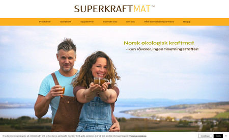 Urkraftmat.no: For Urkrkaftmat we developed a new website including e-commerce solutions, forms, blog, and SEO.