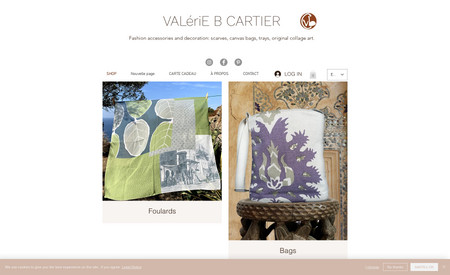 Valérie B Cartier: Audit site internet