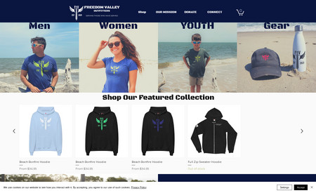 Freedom Valley Outfitters: Website Design, Do-It-Yourself Help and Website Maintenance projects