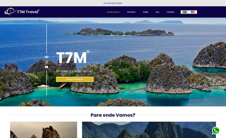 T7Mtravel: Redesign total do site