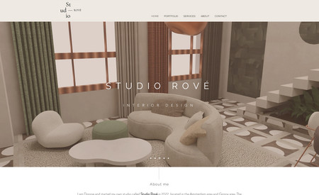 Studiorove: I designed this whole website and webshop, I really enjoyed the creativity and the outcome of the website. The owner booked a mini course with me for further editing the website herself. 