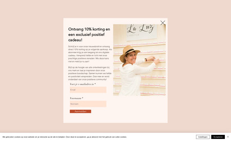 La Luz Lifestyle: Complete design, huisstijl & webshop