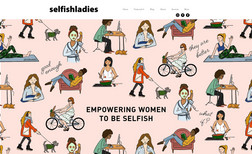 selfish ladies Women empowerment website