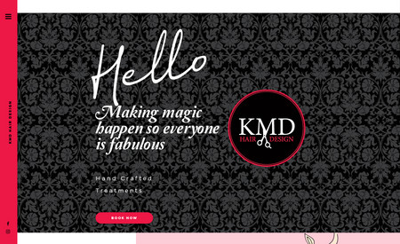 Kmd Hair Design: KMD Hair Design is a business in expansion that we had the opportunity to design their website and ecommerce platform. G'design putting a marketing strategy and plan in place for KMD Hair Design increase sales.