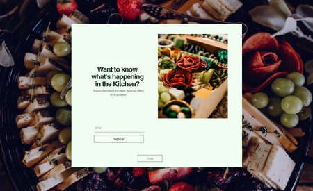 Court's Kitchen : The client had very strict design guidelines and requirements for this project. We worked within these guidelines to create precisely what she asked for - ecommerce set up included.