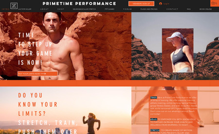 primetimeperformance: This site was designed and developed for a Fitness Team. The project  contains numerous apps and features to showcase their work.
