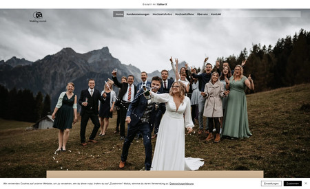 Hochzeitsfoto & Film: Konzeptentwicklung, Webseite Realisiert, SEO Optimiert