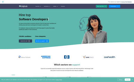 Capua: Web Design - Migrate website and enhance with some TLC